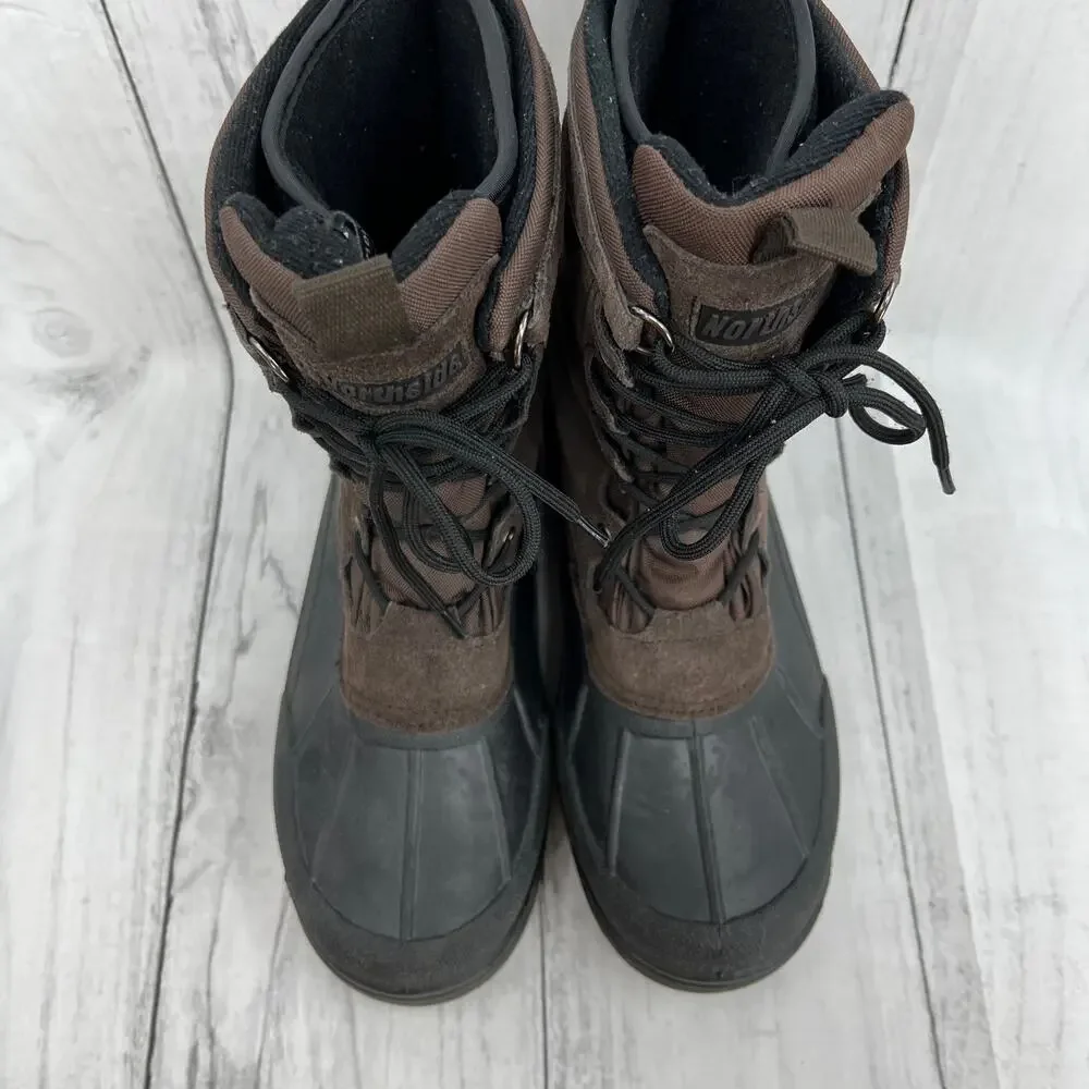 Northside EVEREST Brown Winter Boots Waterproof Size 9 Men's